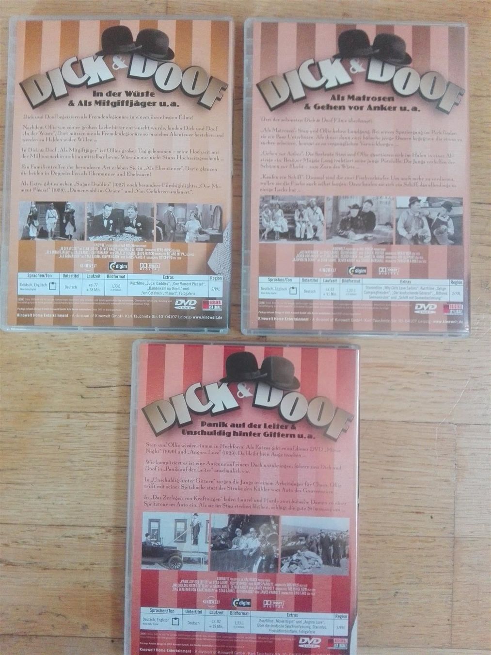 Tutti i DVDs: Dick & Doof  (Collection 1)    -De & En- – Usato da St.Gallen venduto da elk2023 4