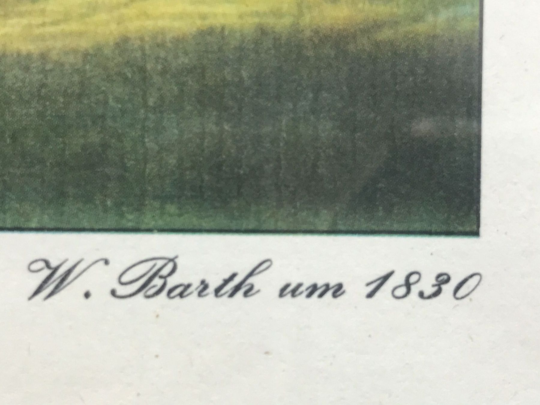 Grafiken & Lithographien: Barth W: Lithographie/ Lithografie/ Litografia BERLIN – Gebraucht aus Fribourg von SD1910 4