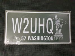 Nummernschild Washington USA