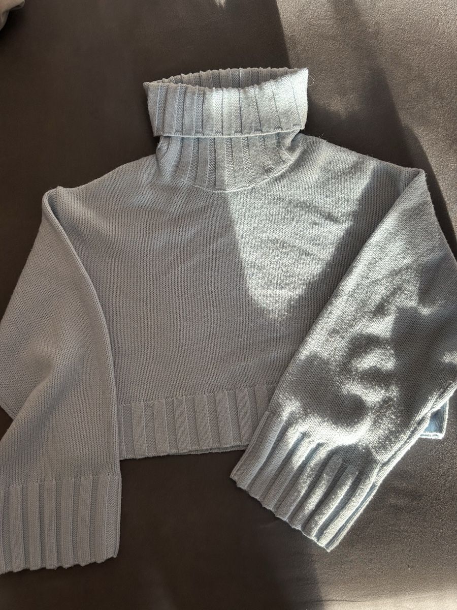 H&M Maglioni & Felpe: Hellblauer Strick Pulli – Nuovo (secondo la descrizione) da Uezwil venduto da vanjast 2