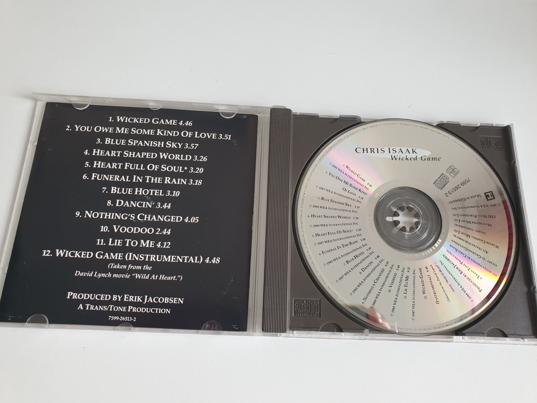 CDs: CD "Wicked Game" von Chris Isaak – D'occasion à Uster par Andreas7 2