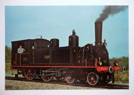 SBB/JS Eb 2/4 (A2) Nr.5469 (35) Dampflok, Poster 36 x 24,5cm