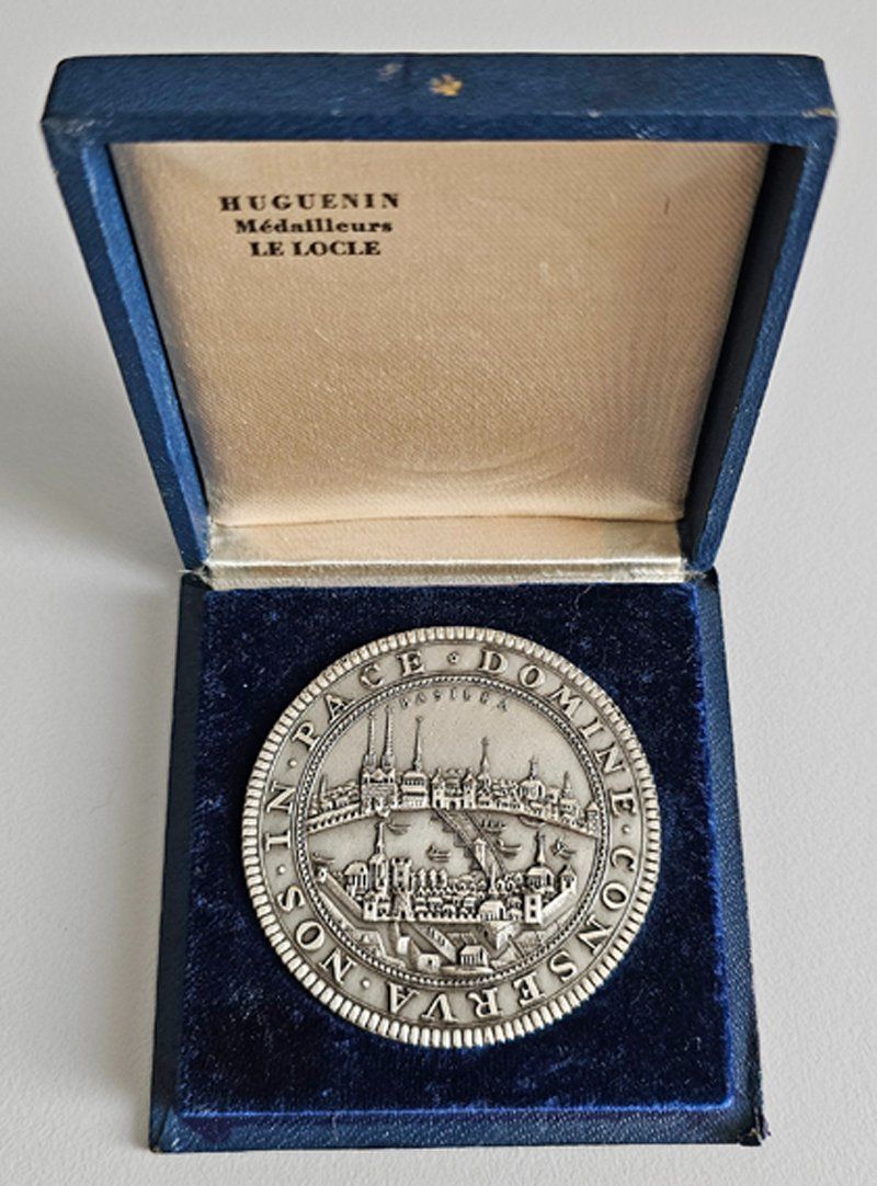 Medaglie: Gedenkmedaille Doppeltaler Basel "1958" – Nuovo (secondo la descrizione) da Zug venduto da urzeit 2