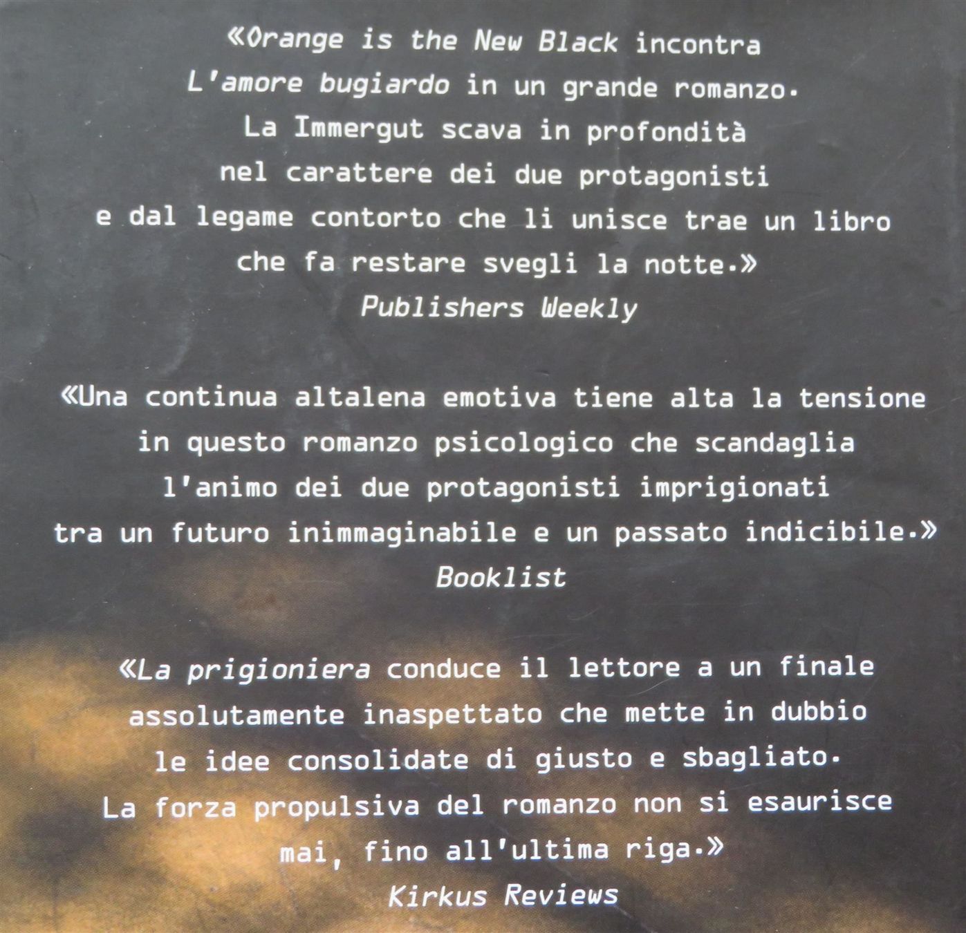 Bücher: In italiano: La prigioniera – Gebraucht aus Oberriet SG von Manick 1