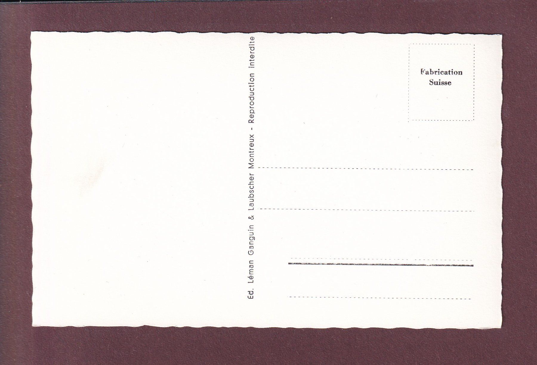 Cartoline postali: TERRITET - MONTREUX au printemps – Usato da Pully venduto da nicecards 1