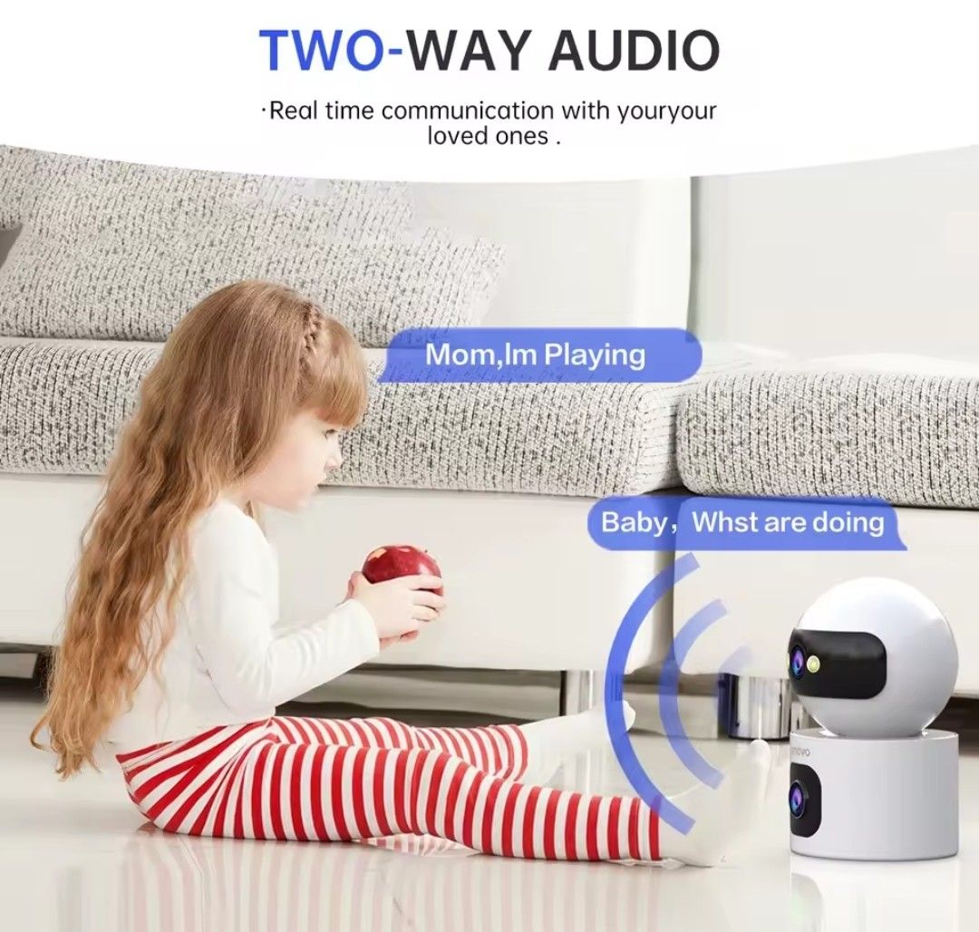 Lenovo Webcams: Baby Überwachungskamera mit Nachtsicht - dual Kamera – Neu und originalverpackt aus Winterthur von Deins_8j77 1