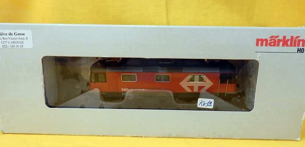 HO - Märklin 37347 - CFF/SBB Loc - El. Re 420 -227-1 