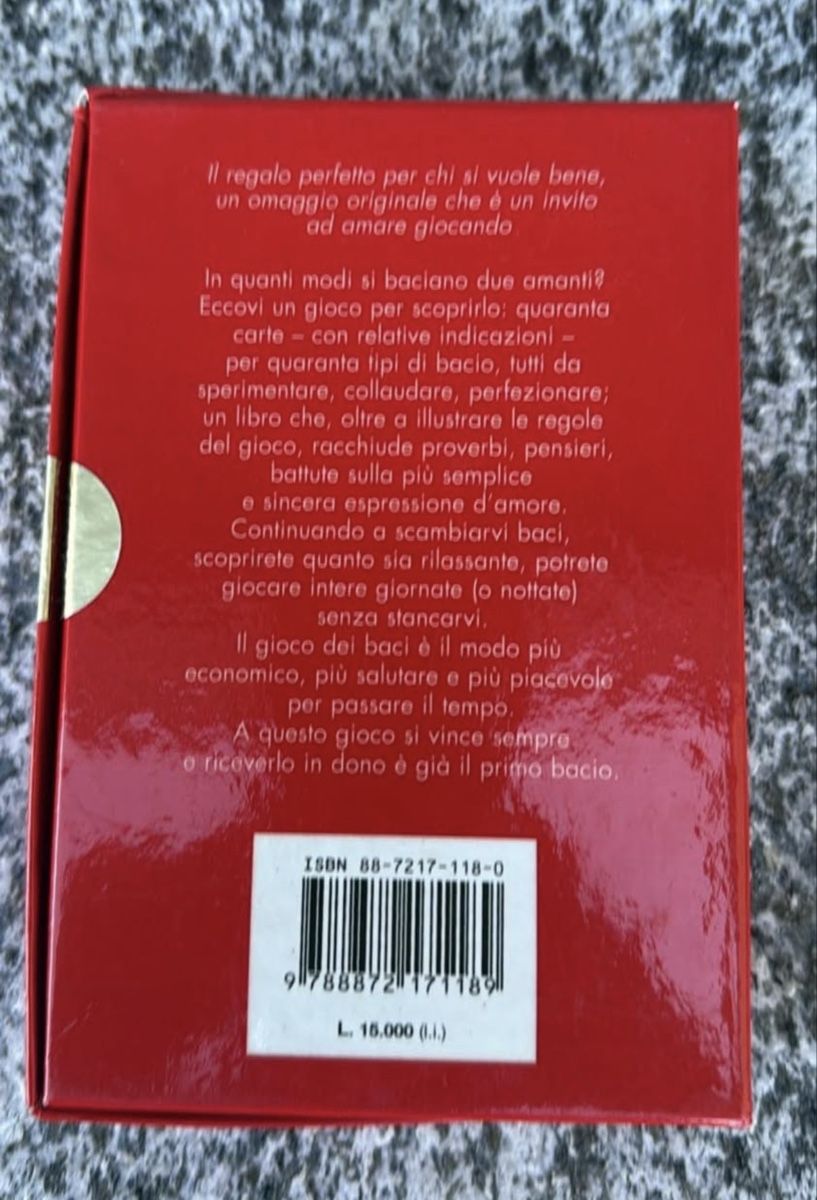 Spiele: Il gioco dei baci, libro con 40 carte, gioco di coppia – Gebraucht aus Roveredo GR von ang_cc9l 3