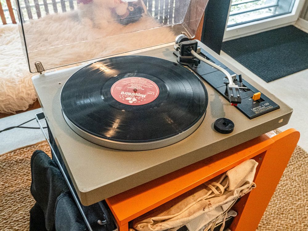 1 x slipmat caoutchouc platine disques Lenco L-133 Diamètre = 290 mm