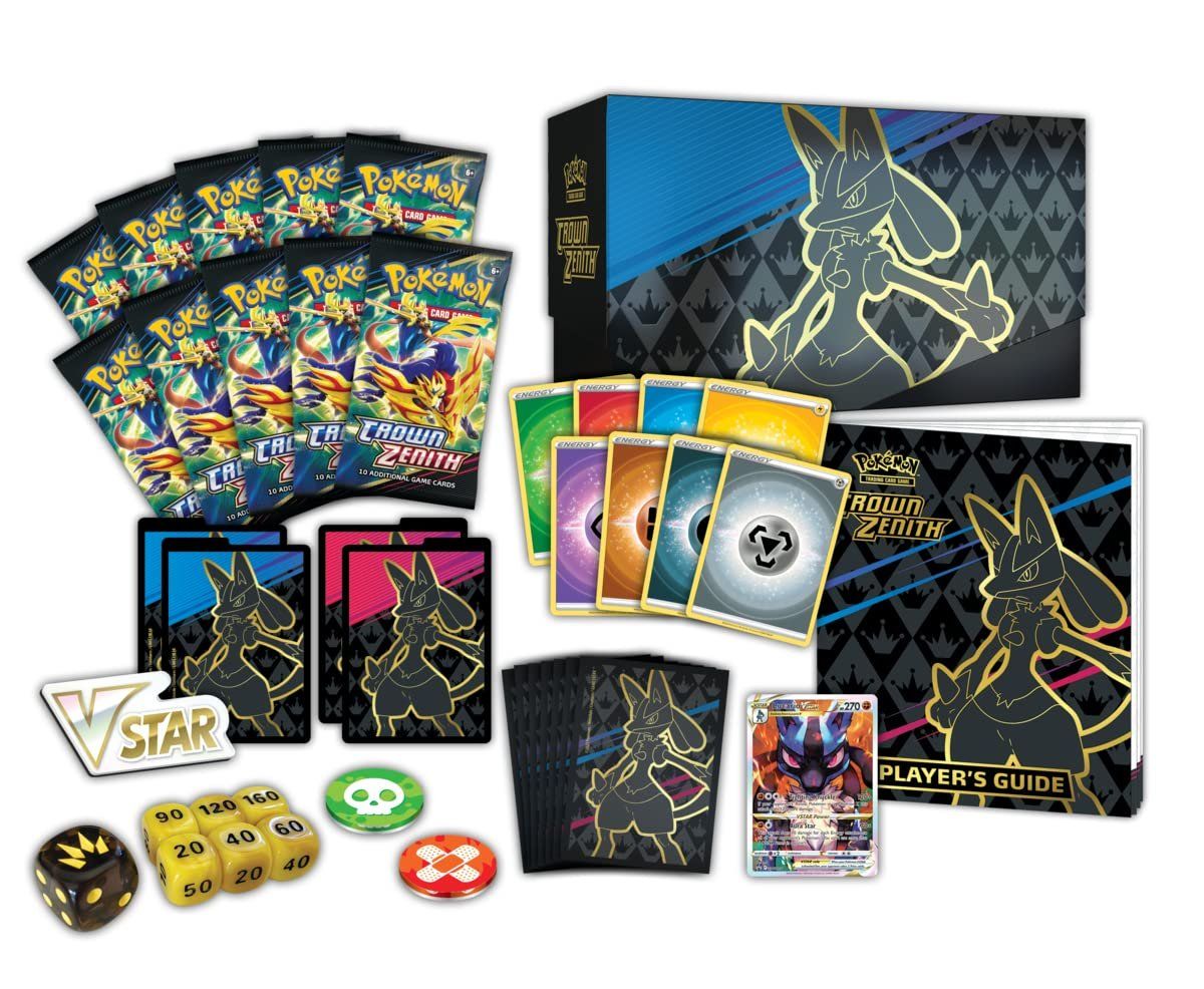 Pokémon Carte collezionabili: Pokémon Elite Trainerbox Sword & Shield Crown Zenith OVP EN – Nuovo e nell'imballaggio originale da Bern venduto da Toytopia 1
