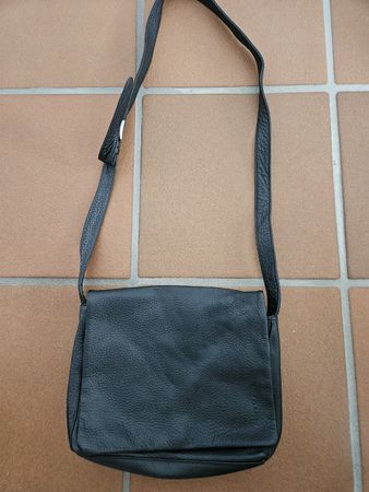 Schwarze Ledertasche Marc O'Polo