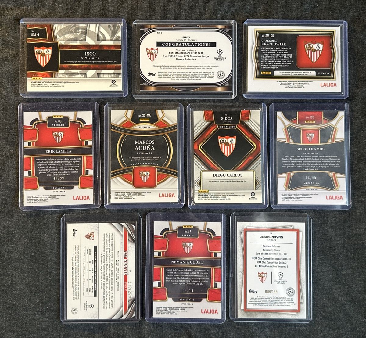 Topps Carte collezionabili: SEVILLA FC SAMMLUNG – Nuovo (secondo la descrizione) da Binz venduto da Cediboy 4