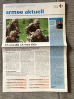armee aktuell August 2001 Newsletter Schweizer Armee