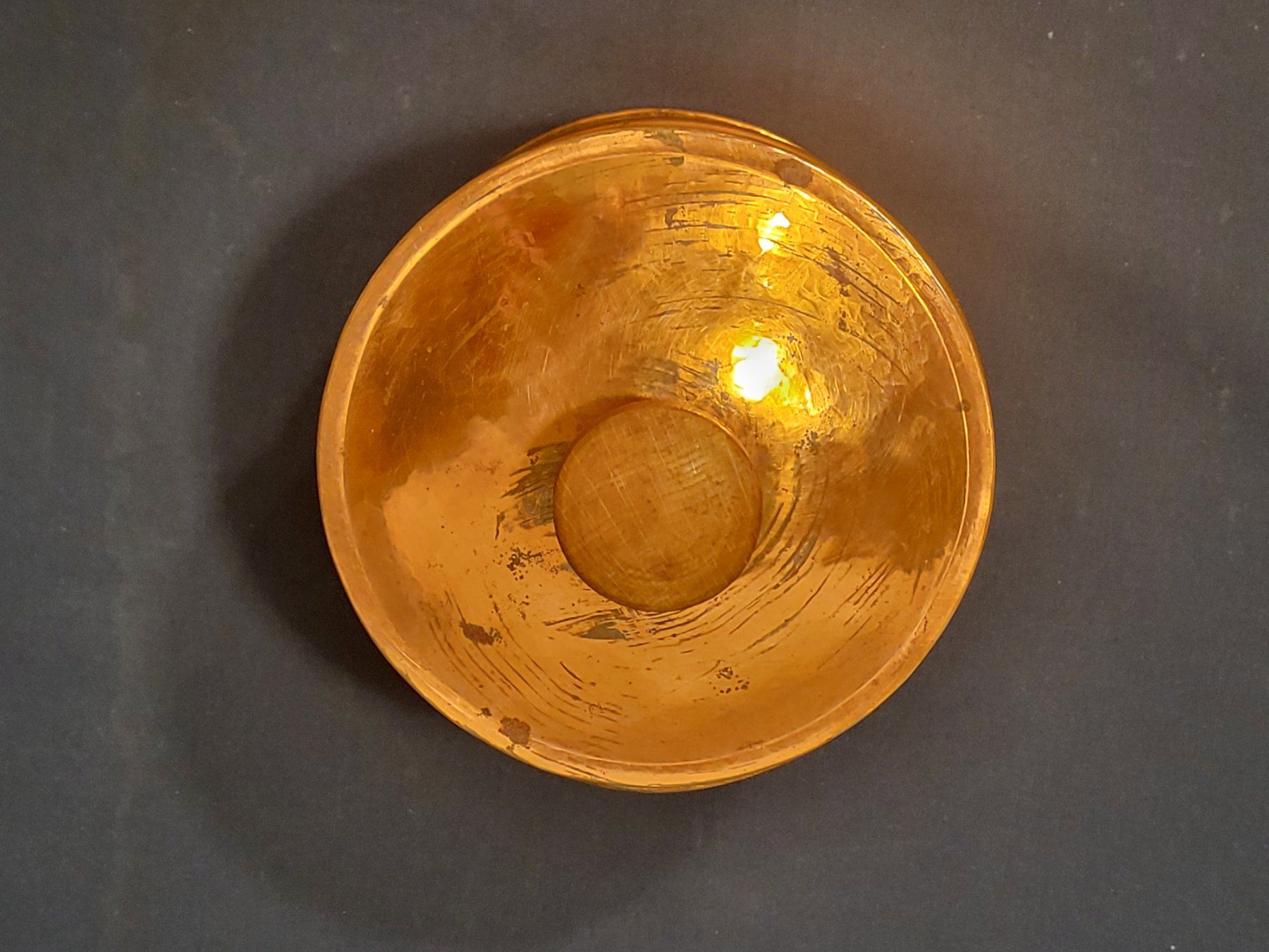 Behälter & Ähnliches: Kupferbehälter rund, mit Deckel – Gebraucht aus Uster von gurust 2
