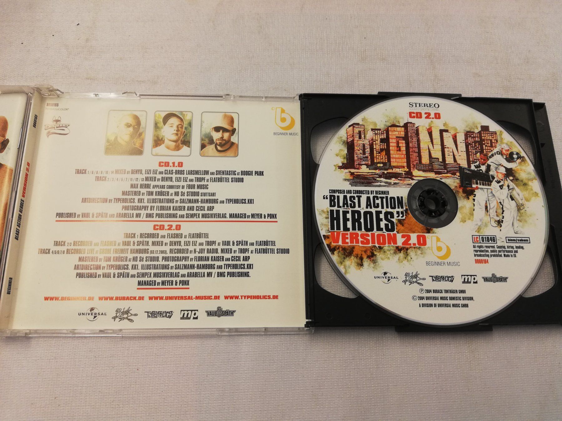 CDs: BEGINNER - BLAST ACTION HEROES - VERSION 2.0 – Gebraucht aus Bern von Vinylsound.ch 3