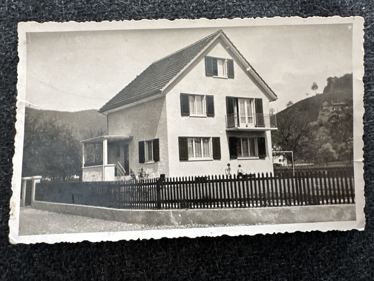 Ansichtskarten: Haus in Wettingen oder Baden 1934 – Gebraucht aus Wettingen von Phibras