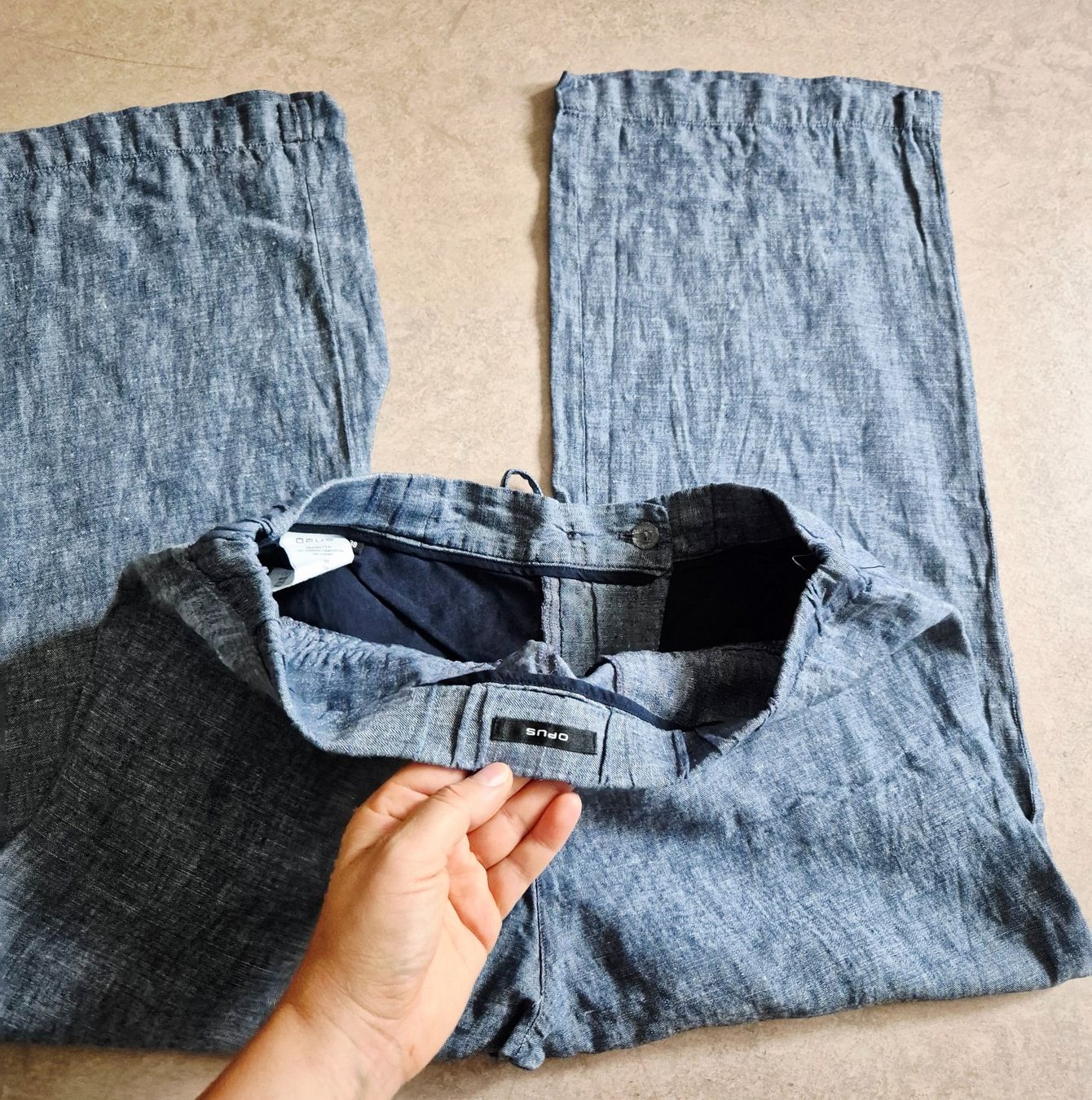 Opus Pantaloni: OPUS HOSE 38 M LEINEN LEINENHOSE , TOP ZU COS PULLOVER PULLI – Nuovo (secondo la descrizione) da Elsau venduto da the-colorful-side 4