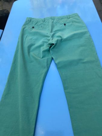 Herrenhose in Türkis. Grösse 34/34