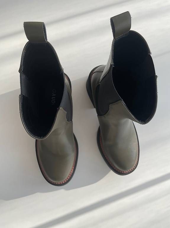 Scarpe da donna: Gaudi Stiefel, Boots, leder Green, Gr. 41 – Usato da Wettingen venduto da iidy 3