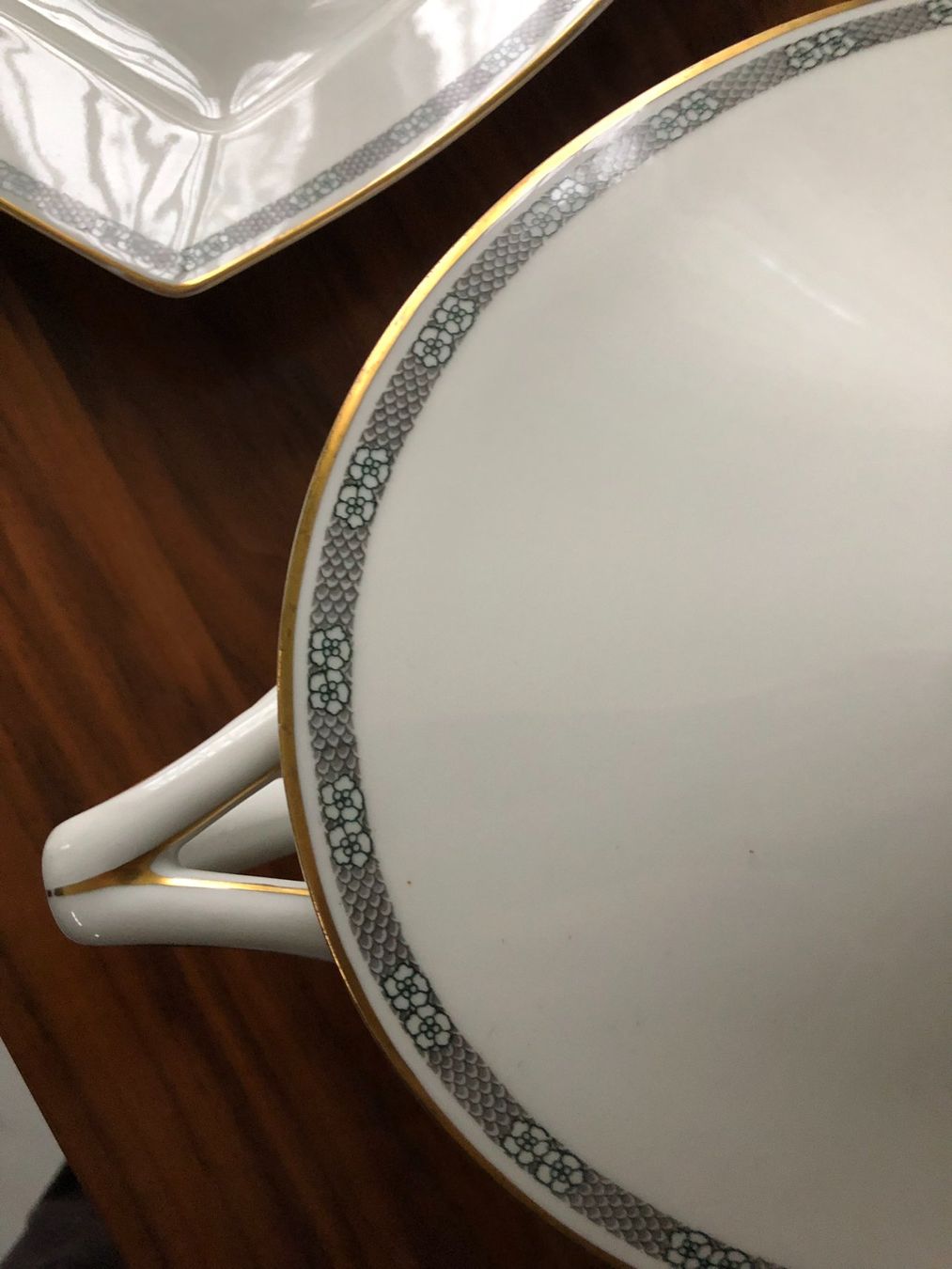Rosenthal Geschirr: Geschirrset Rosenthal Botticelli mit Goldrand – Gebraucht aus Zürich von  1