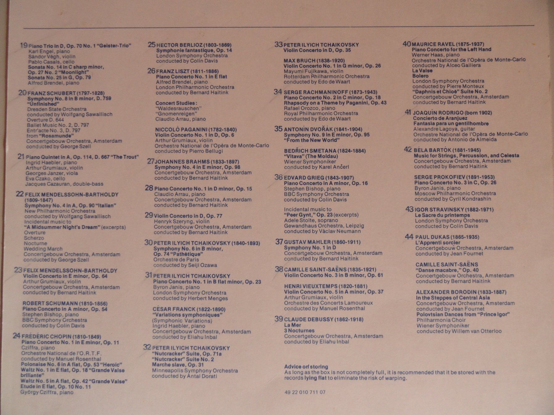Dischi in vinile: 44 Landspielplatten "The Classics" – Usato da Appenzell Steinegg venduto da Wurzlers 7