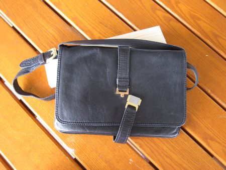 Vintage "Tenderly - Firenze" Leder Handtasche