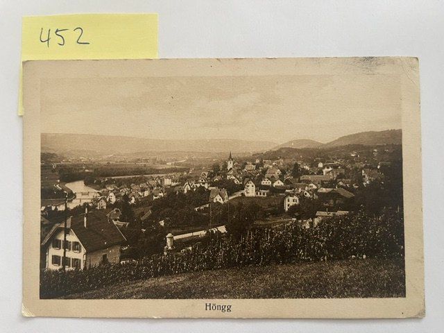 Cartes postales: sehr alte Ansichtskarte Höngg – D'occasion à Niederwil AG par dahu75