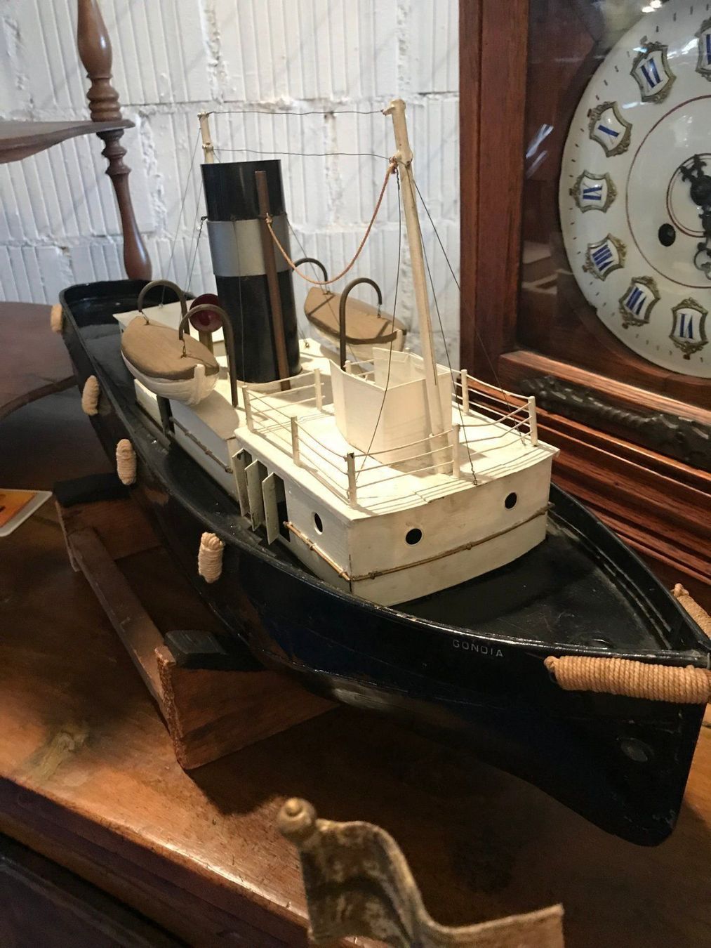 Kit di modellismo & Modellini statici: Echtdampf Blechschiff London Tug RAR !!! – Usato da Sugiez venduto da brockicenter 3