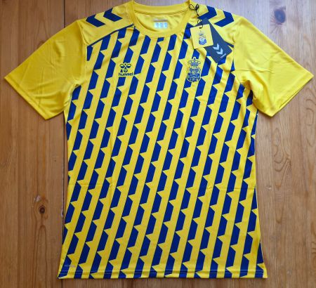 UD Las Palmas Einlaufshirt Hummel NEU Gr. L Spanien Fussball