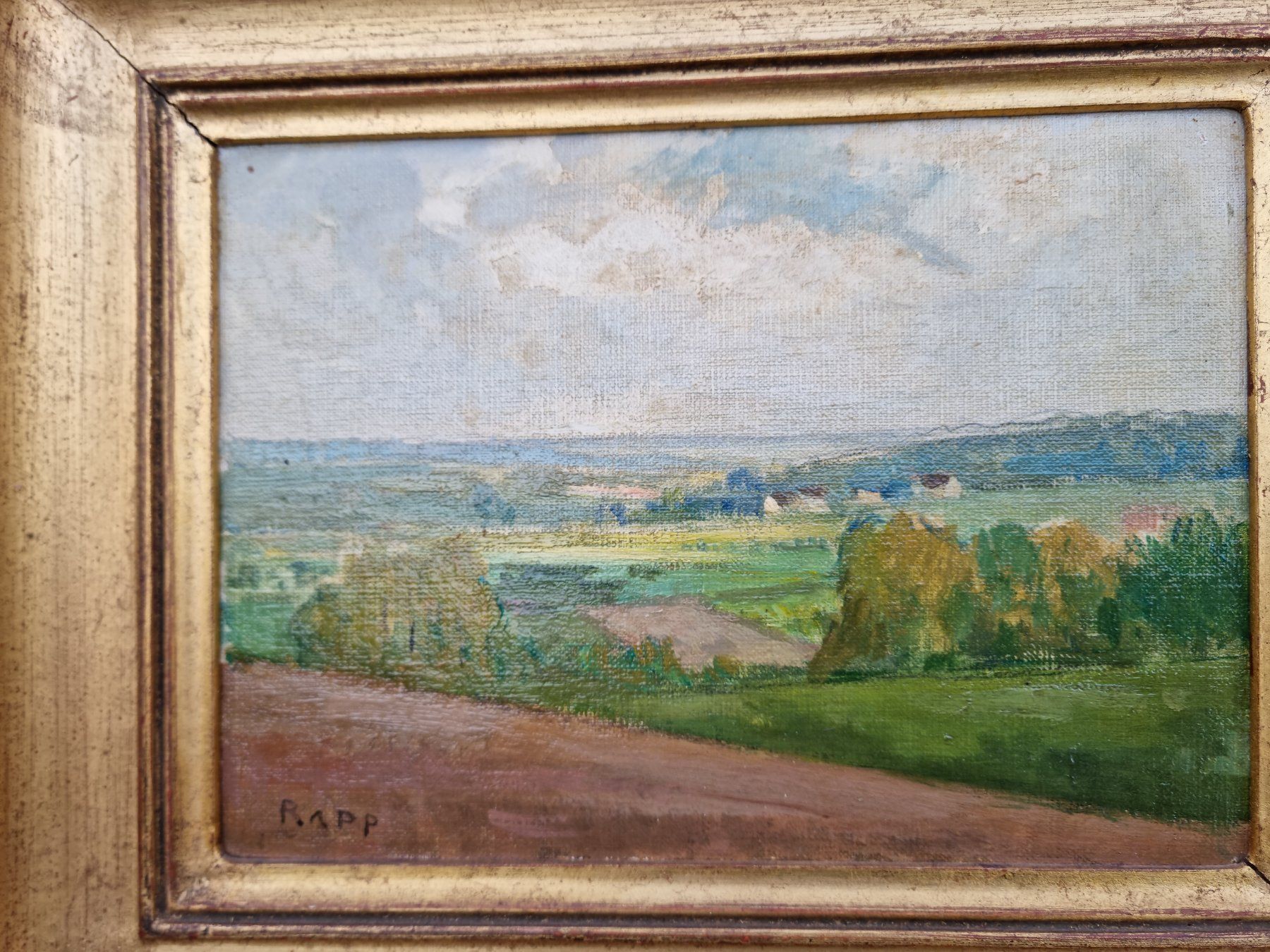 Gemälde: RAPP Paris Frankreich 1936 – Gebraucht aus Trachslau von post35 1