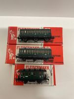 Fleischmann H0, 5092 und 5051, Personenwagen, Bespielt