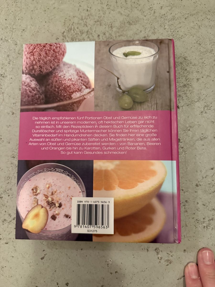 Libri: Buch Säfte und Shakes – Usato da Mörschwil venduto da Seegurke18 2