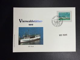 Schweizer Schiffspost Vierwaldstättersee MS Rütli 2000