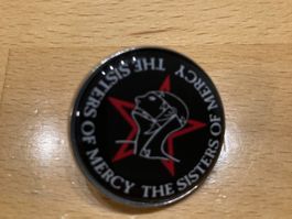 The Sisters of Mercy  Pin Anstecker Punk Metal Rock Band