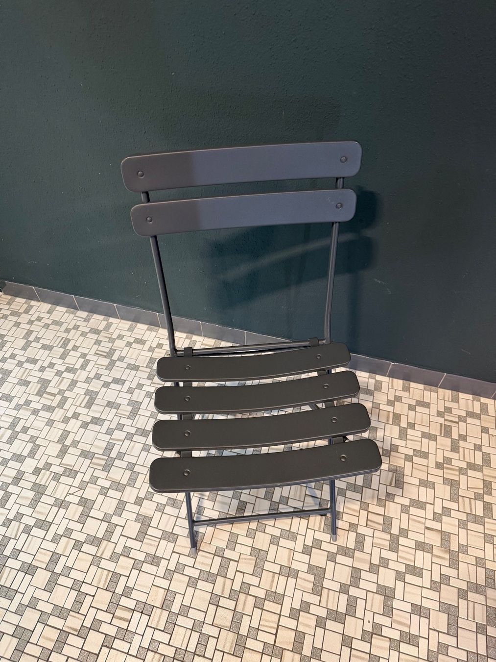 Livique Sedie: Gartenstuhl Grau Stahl 60 cm Klappbar – Usato da Hausen AG venduto da eri_6ndx 2
