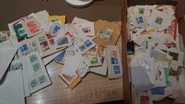 Grosse Sammlung Briefmarken Konvolut Pro Juventute WWF etc.