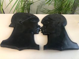 Afrikanische Schnitzereien aus schwarzem Holz !
