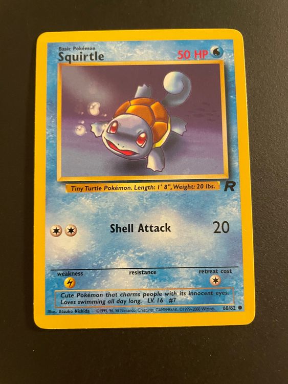 Squirtle Team Rocket 68/82 | Kaufen auf Ricardo