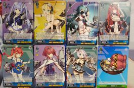 Azur Lane 8 Common Cards Weiss Schwarz Japanese Version