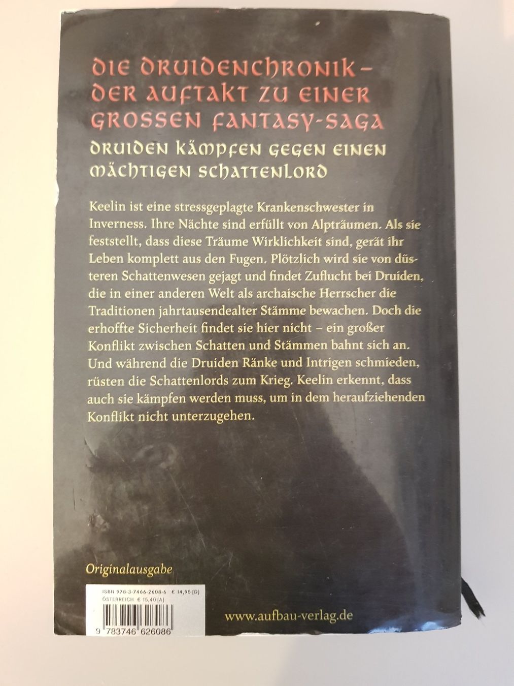 Bücher: Schattenkrieg, Druiden Chroniken, Band 1 – Gebraucht aus Liestal von corneb 1