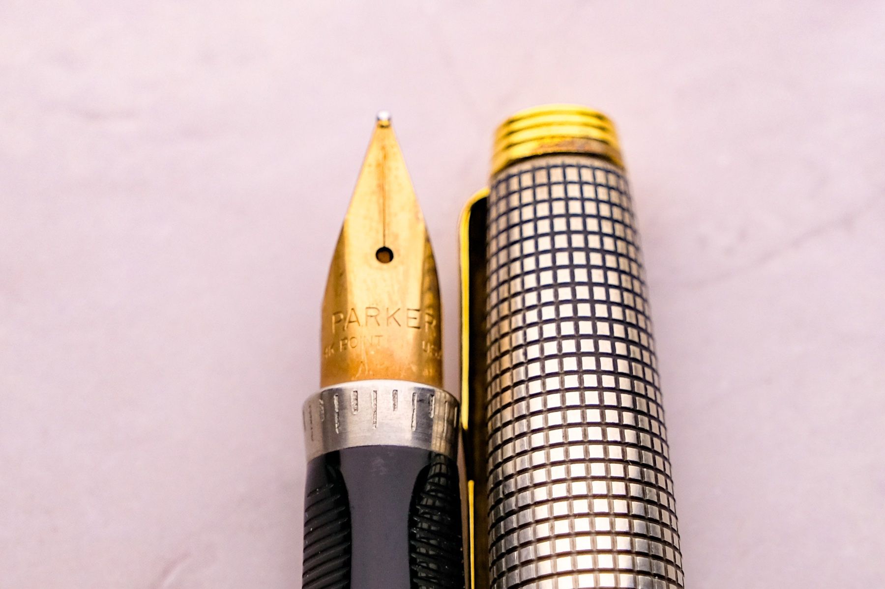 Parker Penna & Evidenziatori: Parker Cisélé 75 Füllfederhalter 14K – Nuovo (secondo la descrizione) da Fribourg venduto da Silver_Wat 5