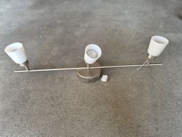 IKEA Spot Lamp 3 Lights Brushed Metal GU10 Max 35W