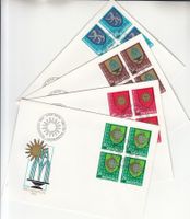 SBK J273 - J276 im 4er-Block FDC