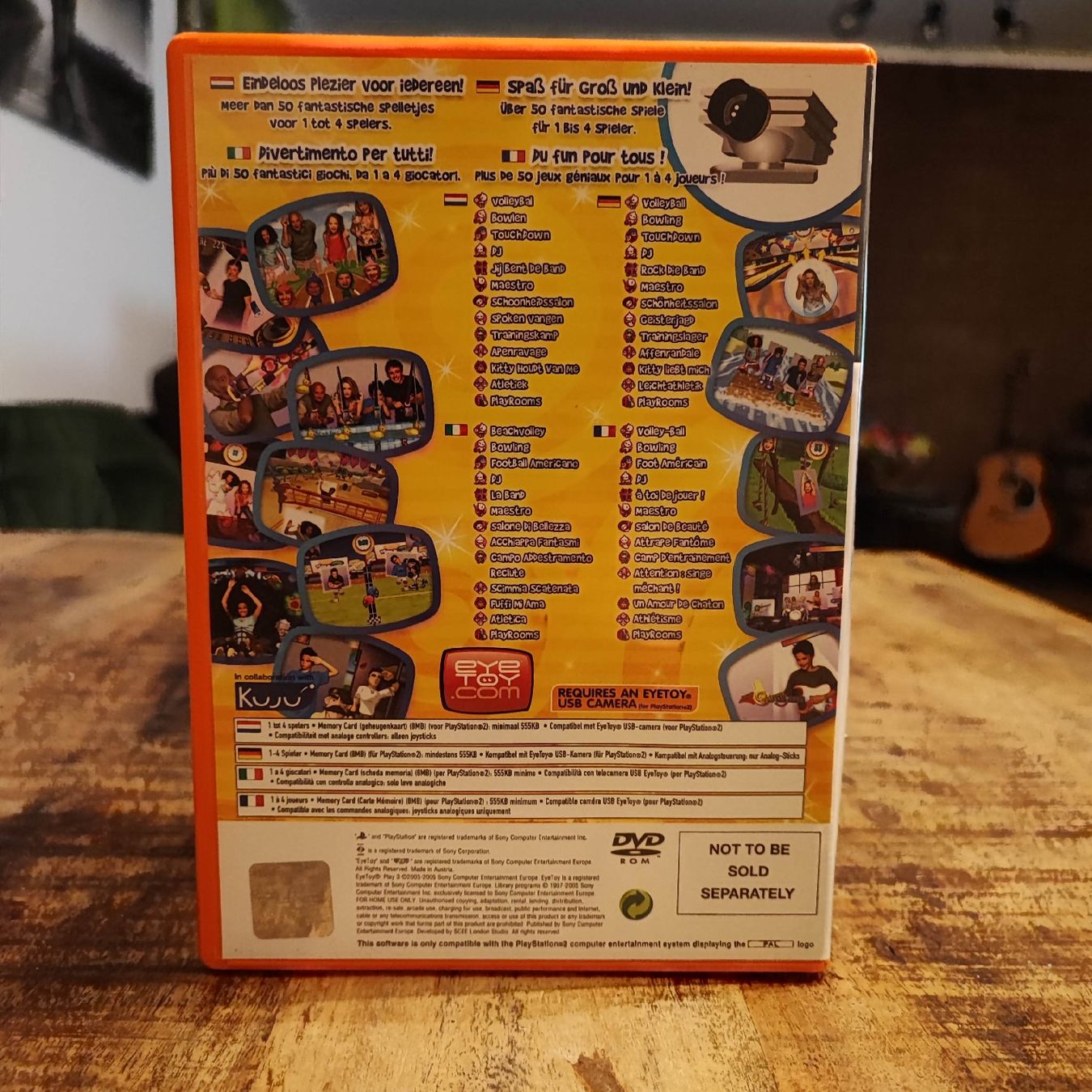 Sony Giochi: EyeToy Play 3 PS2 Spiel Game – Usato da Dübendorf venduto da kb86_MOVIE 1
