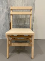 Chaise en bois neuve - Enzo Mari / MBAL
