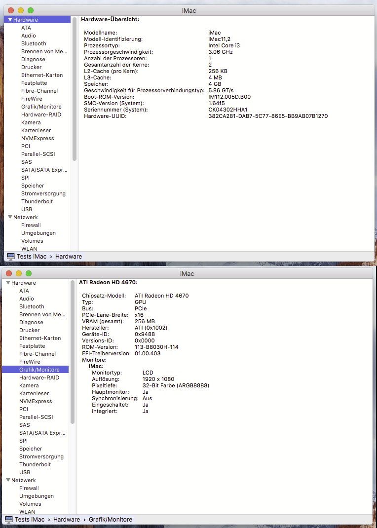 Apple PCs: Apple iMac 21.5" – Gebraucht aus Bern von  6