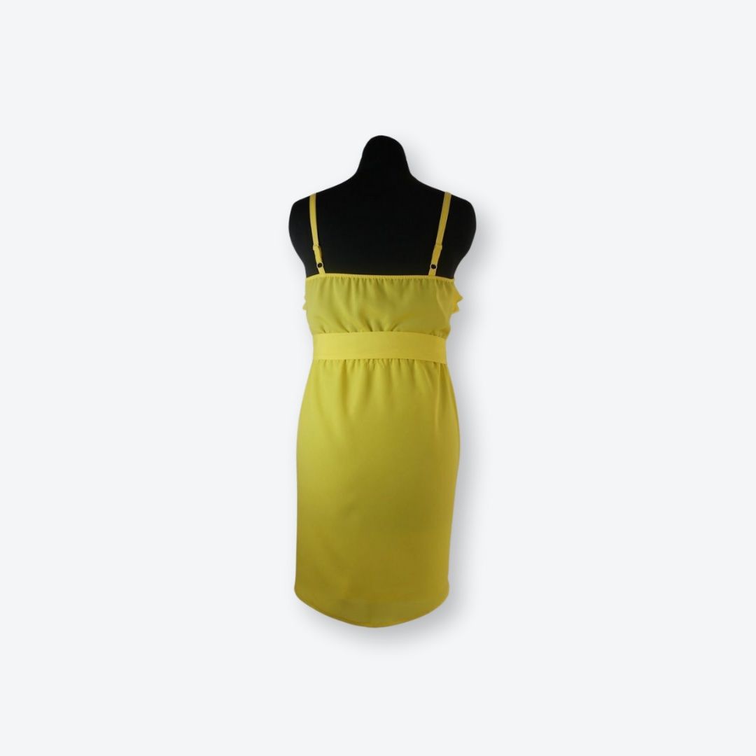 Vestiti: Gelbes Trägerkleid, Gr. 34 – Usato da Oberkirch LU venduto da petitefashion 2