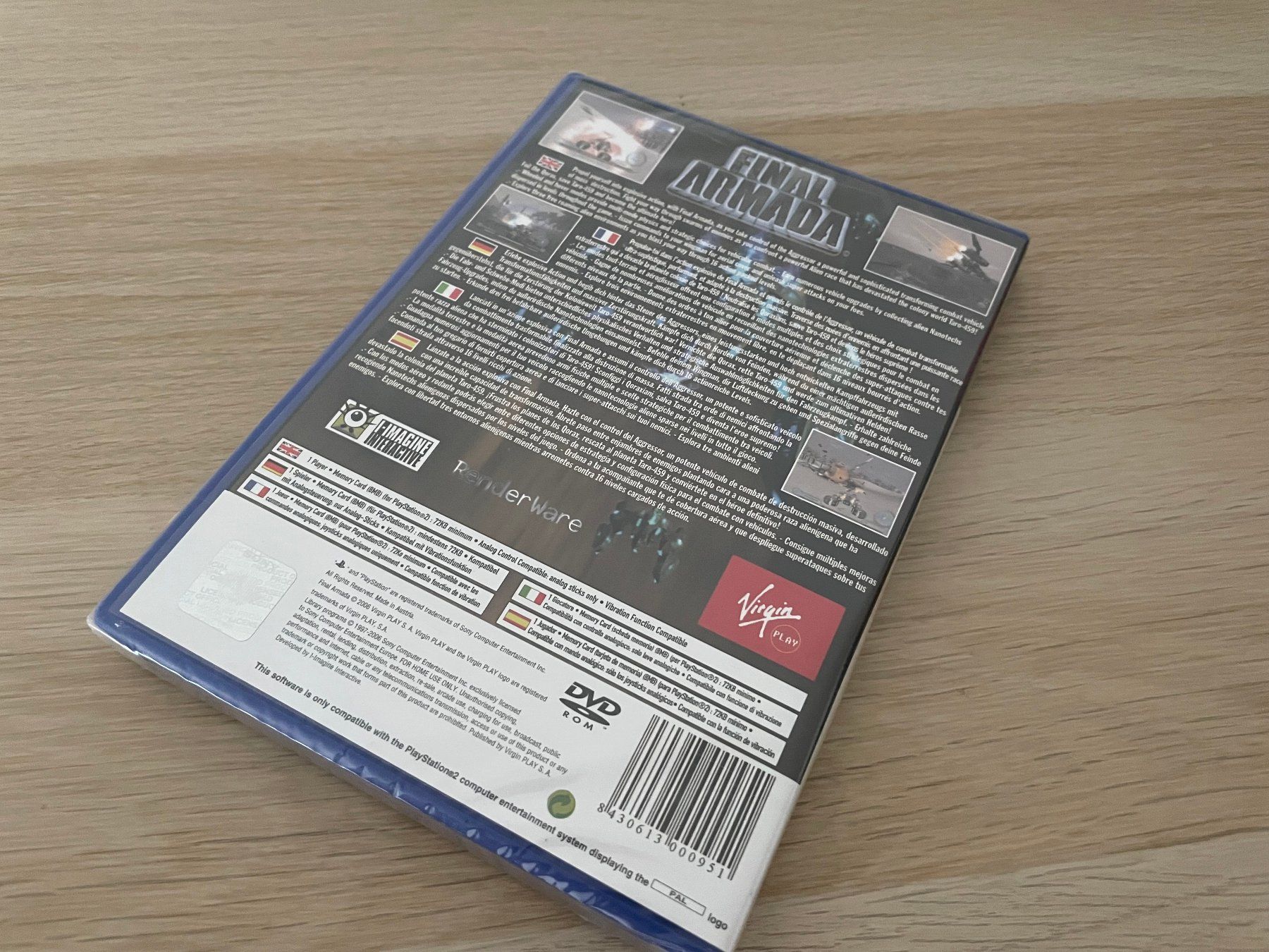Spiele: NEU - Final Armada / PS2 – Neu und originalverpackt aus Allschwil von SliceSlice 3
