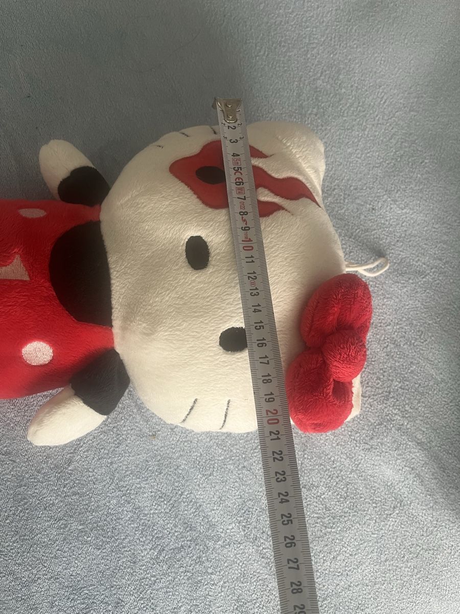 Hello Kitty Statuette: 2 Hello Kitty Stofftier ca. 23cm gross, Top Zustand! – Usato da Olten venduto da sae_82z2 3