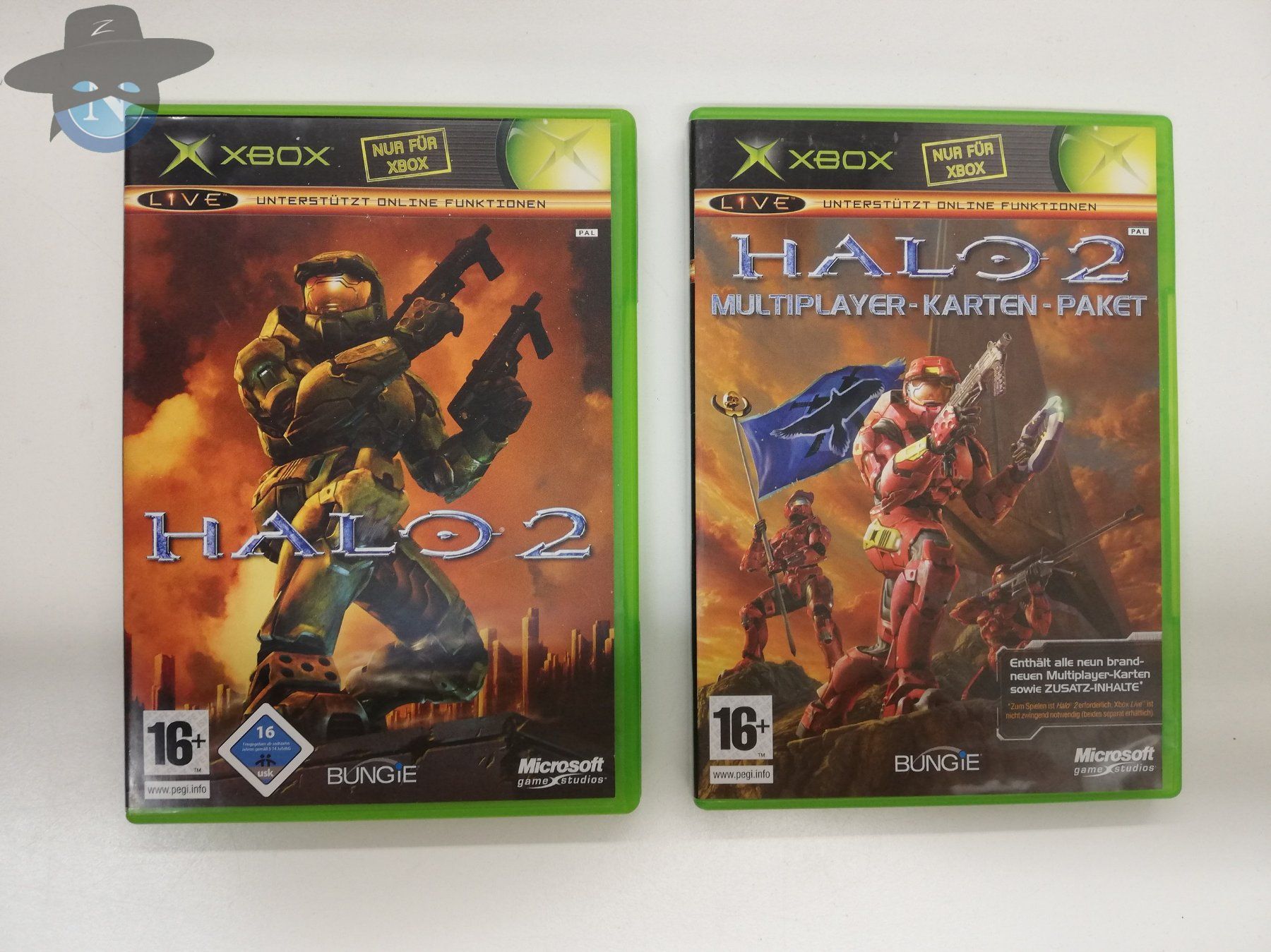 Microsoft Giochi: Halo 2 + Multiplayer Karten Paket / Microsoft XBox OG Classi – Usato da St. Gallen venduto da zorro_dc